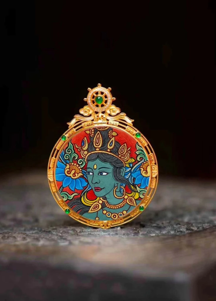 Do you love Green Tara? She is believed to bring...