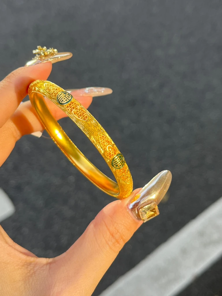 Traditional Blessing Bangle Bringing good fortun...